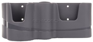 PHONE &amp; CUP HOLDER WITH CHARGER HOLE DARK GREY