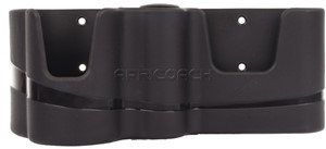 PHONE &amp; CUP HOLDER WITH CHARGER HOLE BLACK
