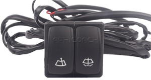 WIPER MOTOR DOUBLE SHAFT 24V 60 DEGREES 113 TYPE