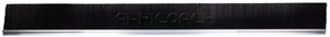 DOOR BOTTOM BRUSH 120x1000mm ALUMINIUM