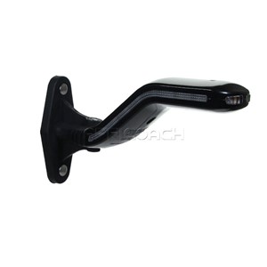 TRAILER LIGHT COBRA RUBBER ARM LED RED/WHITE AMBER RHS