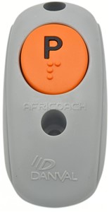 STOP BUTTON HANDRAIL GREY ORANGE