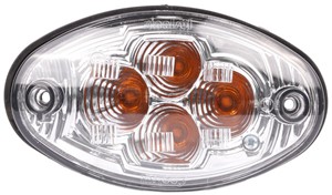 INDICATOR LIGHT FOR MARCOPOLO TORINO GRAN VIALE FRONT LED CLEAR LENS