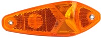 SIDE INDICATOR LIGHT AMBER TEARDROP