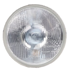 HEADLIGHT INSERT ONLY 168mm 7" CURVED