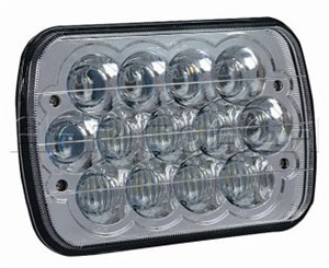 HEADLIGHT NEO INSERT RECTANGULAR 13 LED