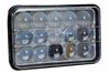 HEADLIGHT NEO INSERT RECTANGULAR 15 LED 4D 168x108mm