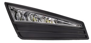 FOGLIGHT LED COMPLETE WITH BLACK FRAME RH