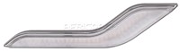 TAILLIGHT L-SHAPE MODULAR WHITE SEQUENTIAL LED INDICATOR LH