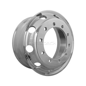 ALUMINIUM WHEEL DOUBLE POLISHED 22.5 x 8.25