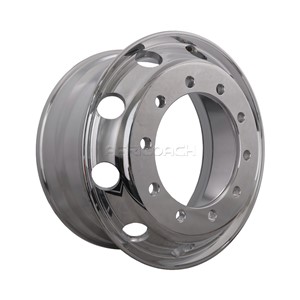 ALUMINIUM WHEEL DOUBLE POLISHED 22.5 x 9.00