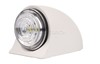 MARKER LIGHT WHITE MINI ROUND LED 30mm with WHITE FRAME