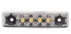 MARKER LIGHT RECTANGULAR WHITE LED 65x16mm