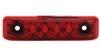 MARKER LIGHT RECTANGULAR RED LED 65x16mm