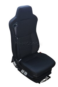 DRIVERS SEAT AIR SUSPENSION HIGH BACK WITH SAFETY BELT