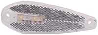 MARKER LIGHT WHITE LED 125x42
