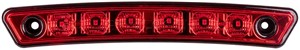REAR MARKER LIGHT RED CURVED 6 LED FOR IRIZAR i8