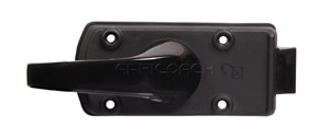 TOILET LOCK INNER RECT BLACK