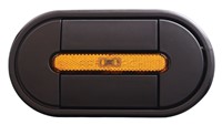 LUGGAGE LOCK HANDLE WITH LIGHT OVAL