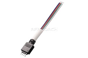 MALE CONNECTOR PLUG FOR 106684 RGB LED STRIP LIGHT