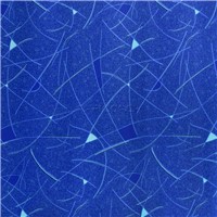 SEAT CLOTH MATERIAL BLUE, BLUE LINES 1.4mt WIDE